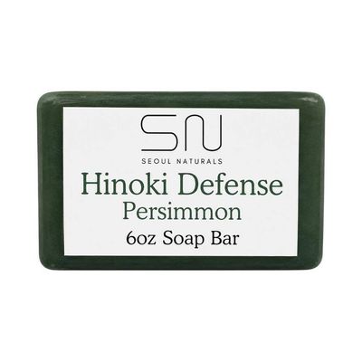 Seoul Naturals Hinoki Defense Persimmon Bar Soap, 6oz