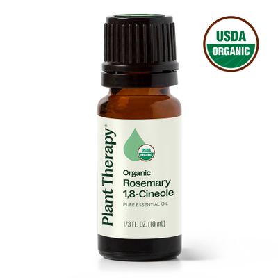 Organic Rosemary 1,8-Cineole Essential Oil 10 mL