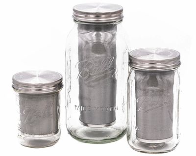 Cold Brew Coffee and Tea Maker Stainless Steel Filter Kit