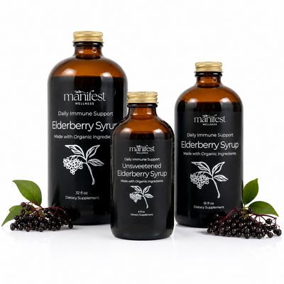 Elderberry Syrup for Daily Immune Support Shelf Stable