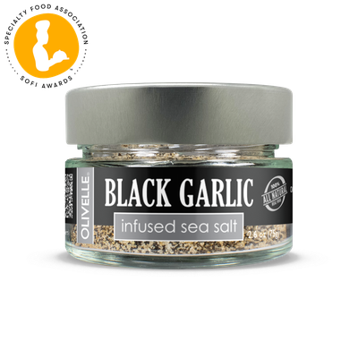 Black Garlic Infused Sea Salt