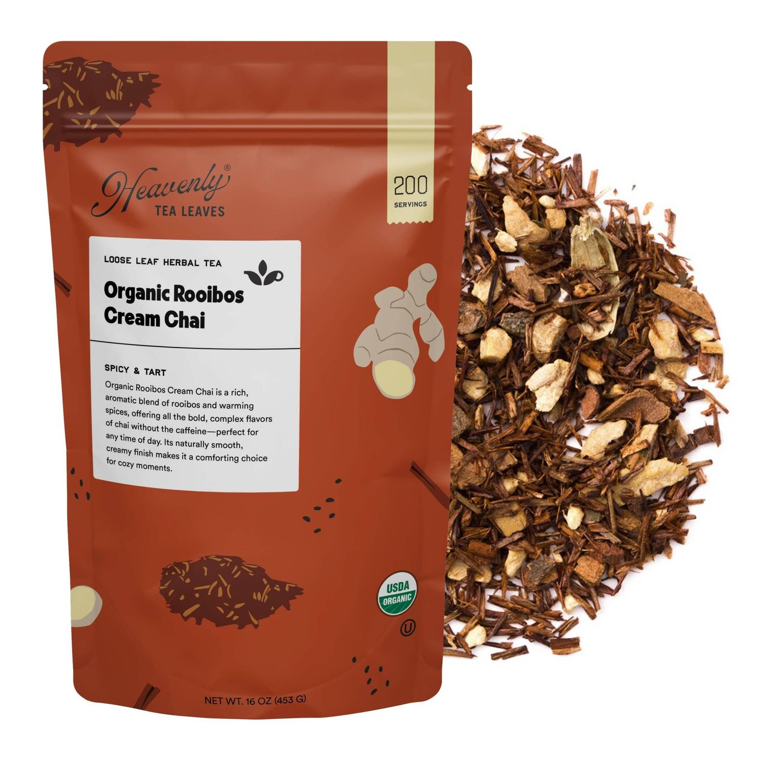 Organic Rooibos Cream Chai, Title: Organic Rooibos Cream Chai