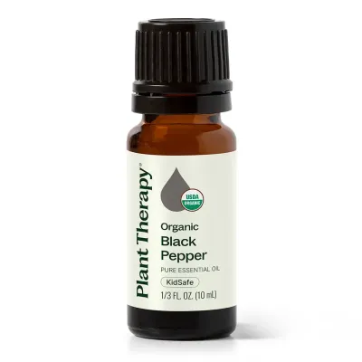 Organic Black Pepper Essential Oil 10 mL