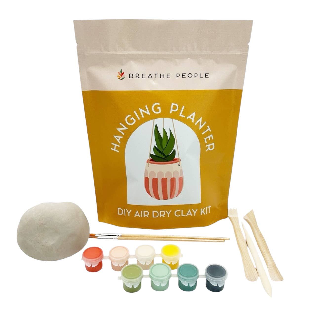 Air Dry Clay Kit, Style: Hanging Planter