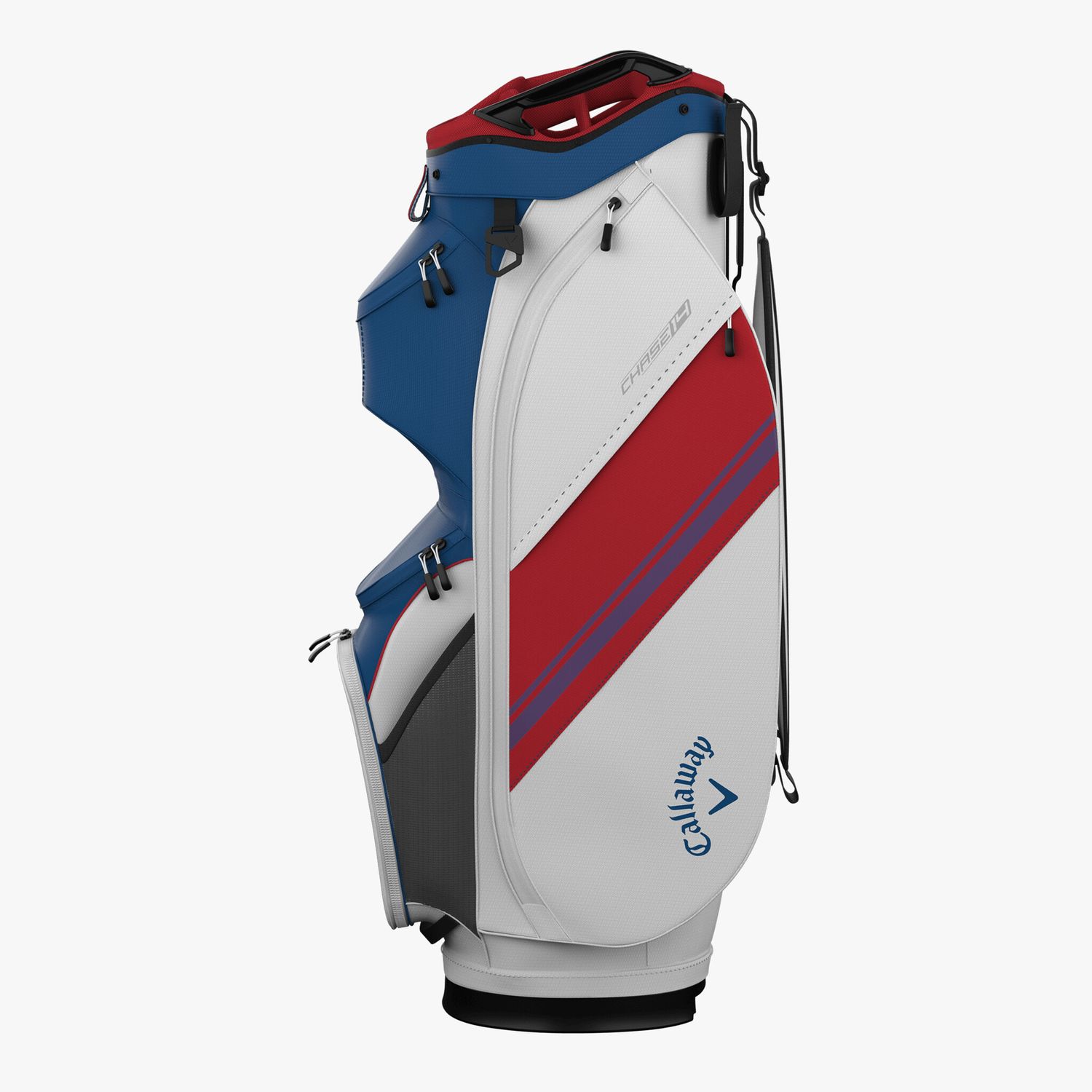 Callaway CHASE 14 cart bag blue/white/red 25&#39;