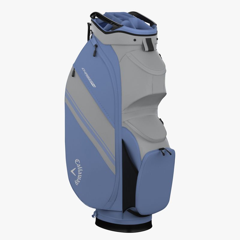 Callaway CHASE 14 cart bag  Silver/Hydrangea 25&#39;