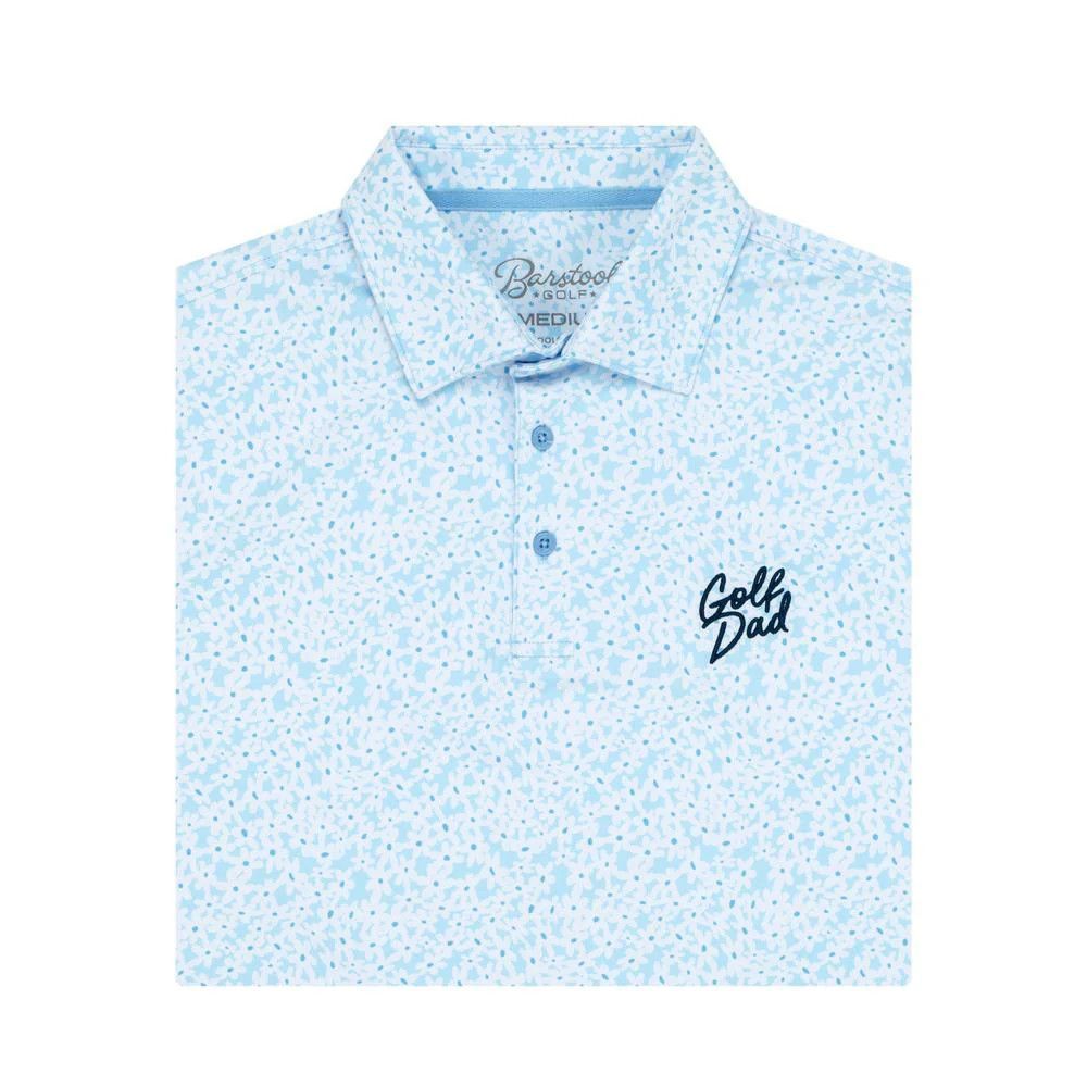 Golf Dad Printed Floral Polo