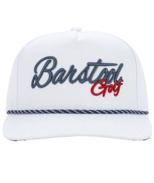 Barstool Golf 5-Panel Rope Twill Snapback