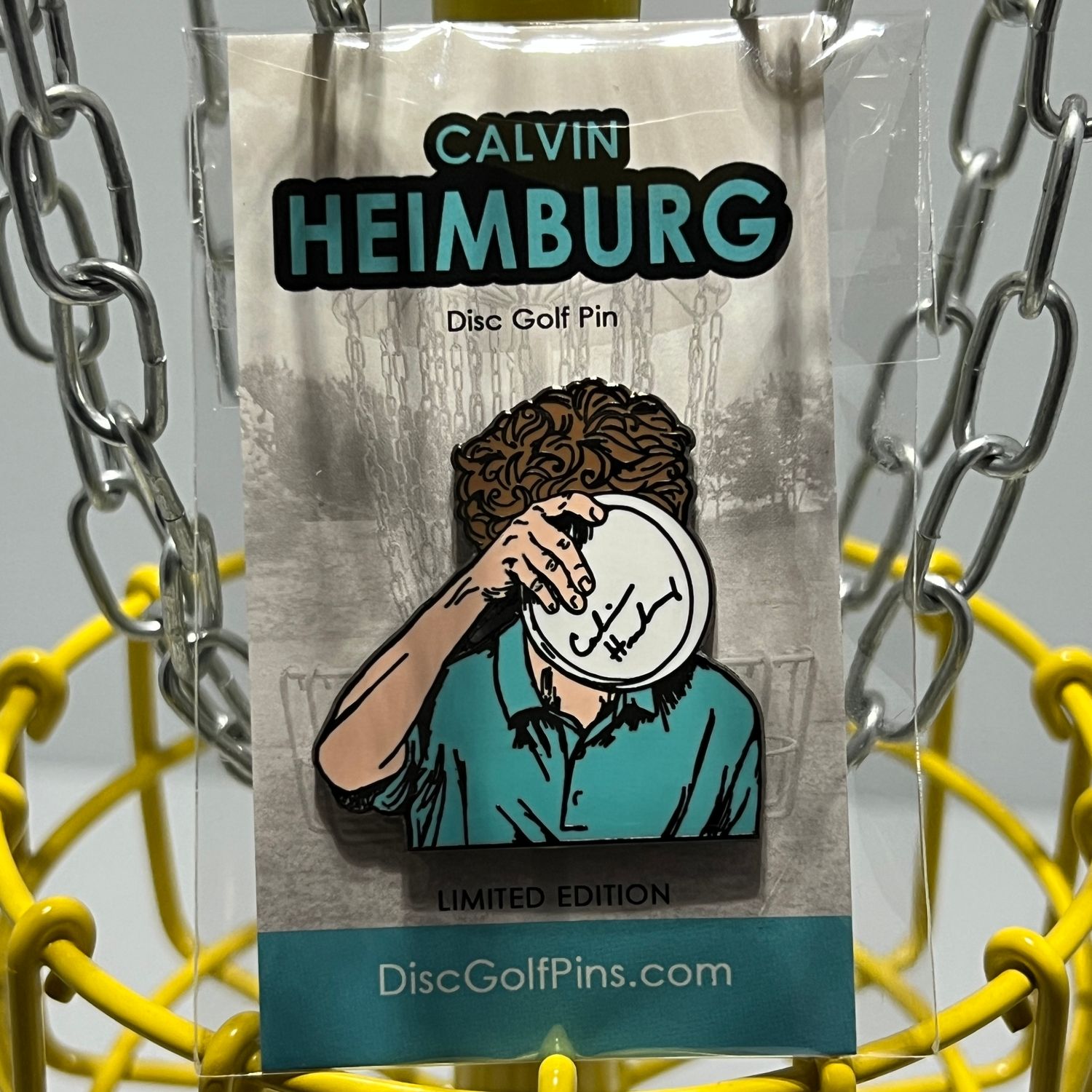 Calvin Heimburg Disc Golf Pin