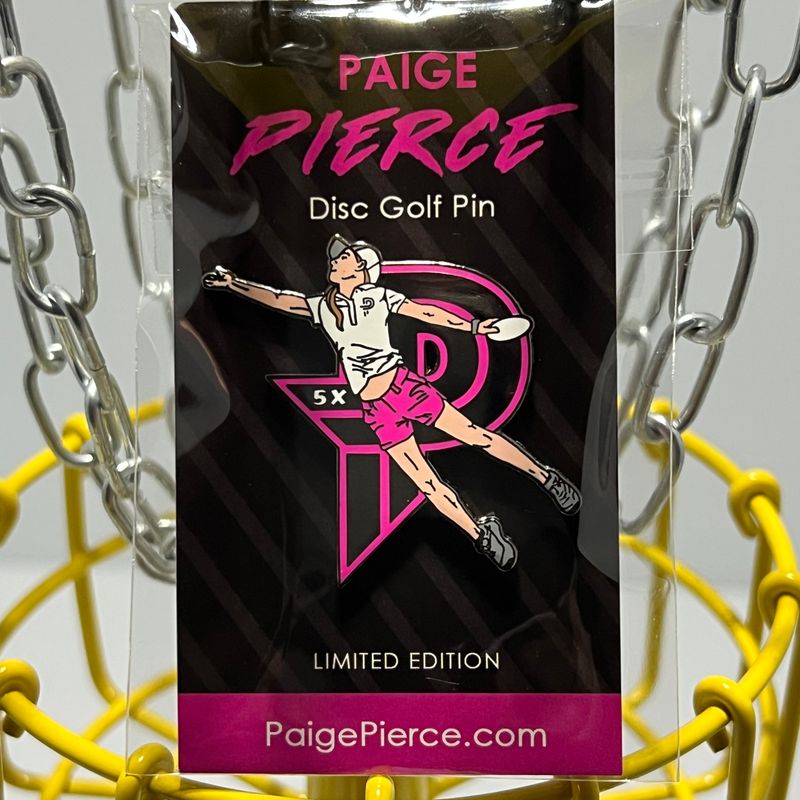 Paige Pierce Disc Golf Pin
