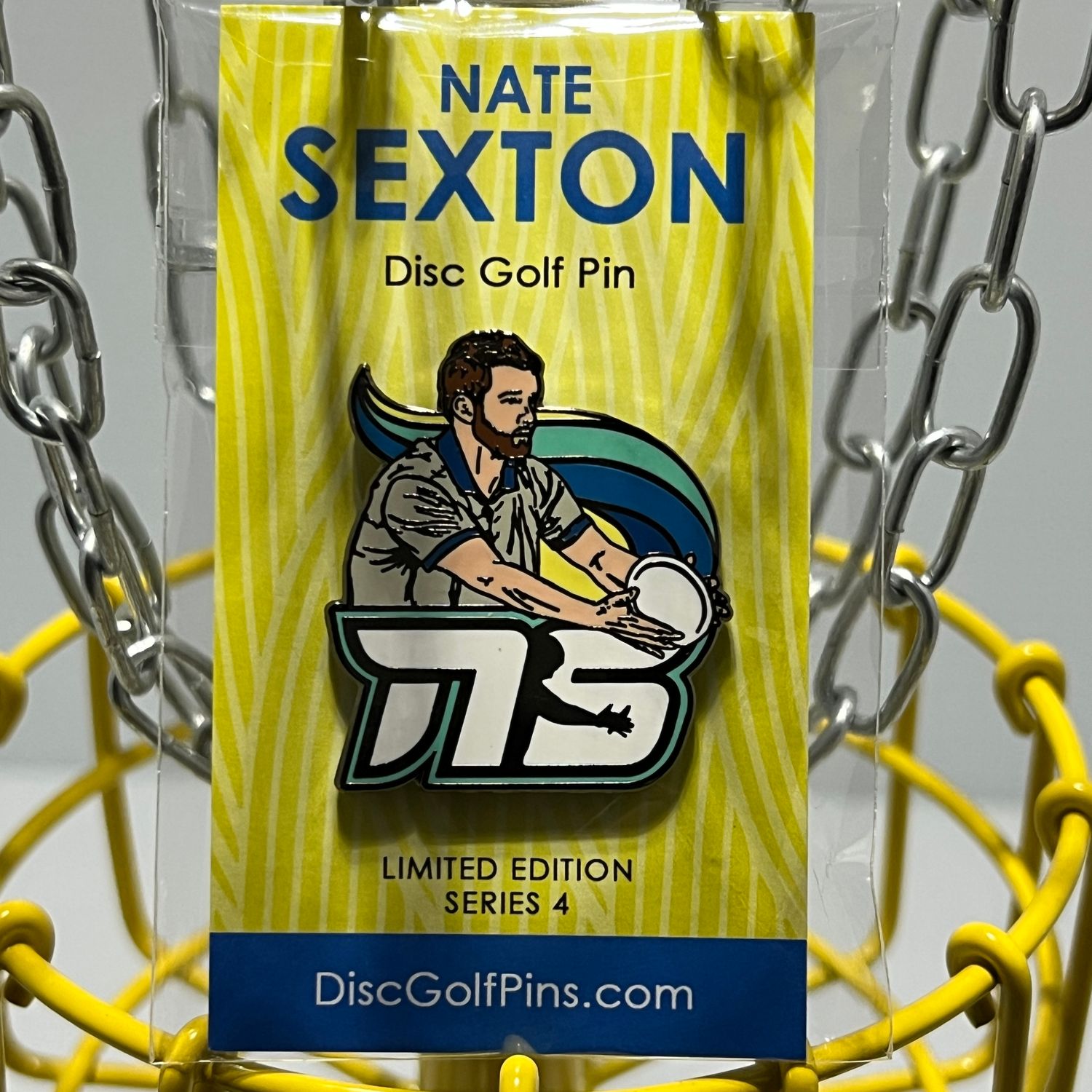 Nate Sexton Disc Golf Pin