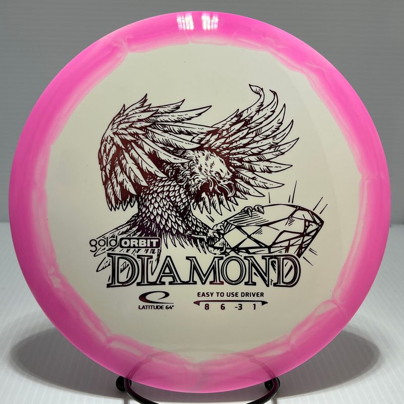 155 Gold Orbit Diamond