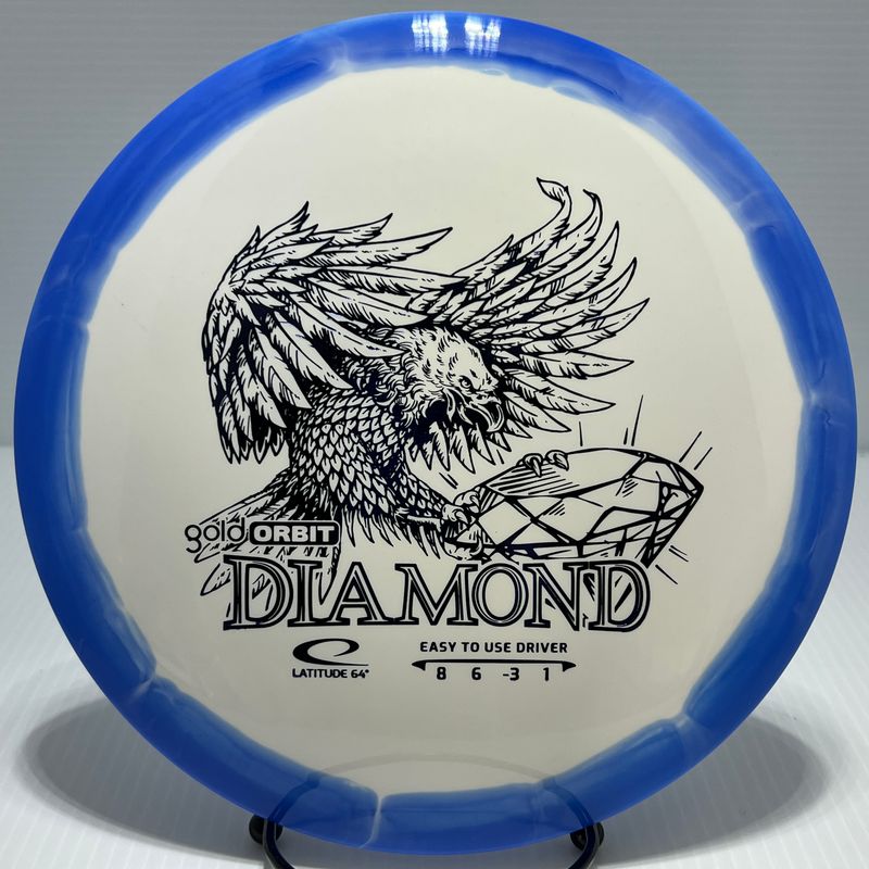 155 Gold Orbit Diamond