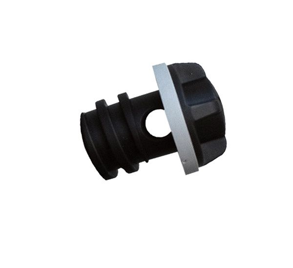 Vortex Drain Plug, Color: Black
