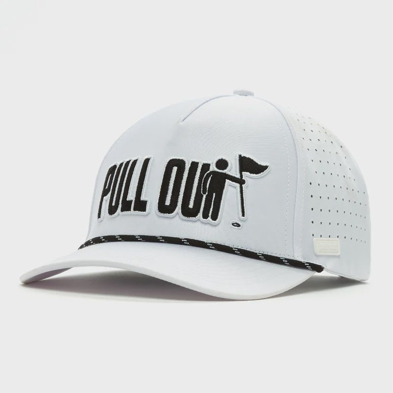 PULL OUT - Performance Golf Rope Hat - Snapback
