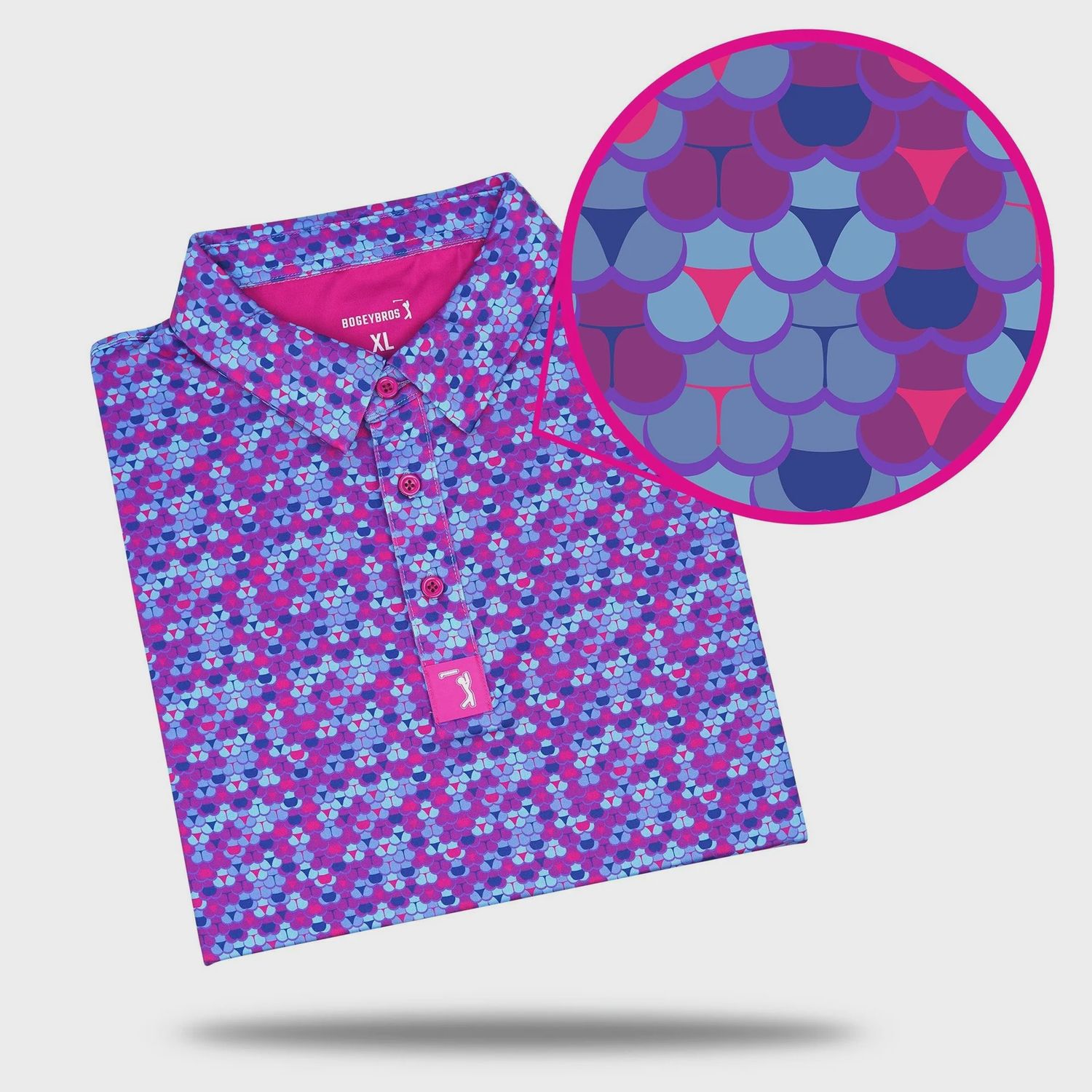 Whale Tail - Polo, Size: XXL