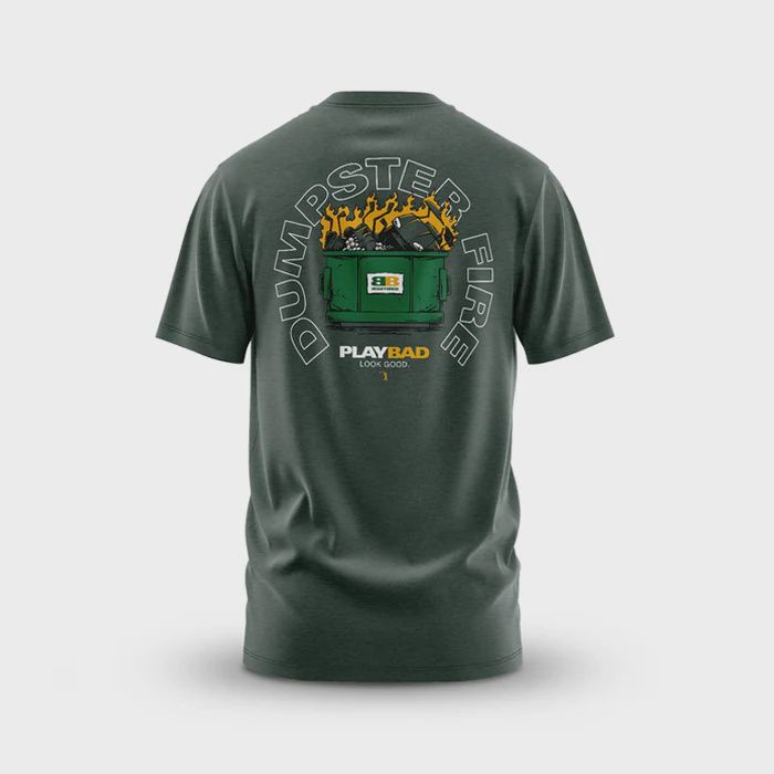 Dumpster Fire-T-Shirt, Size: L