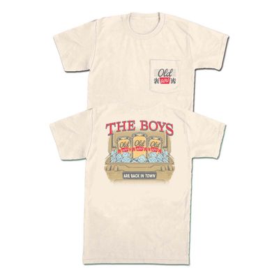 Back in Town Pocket Tee