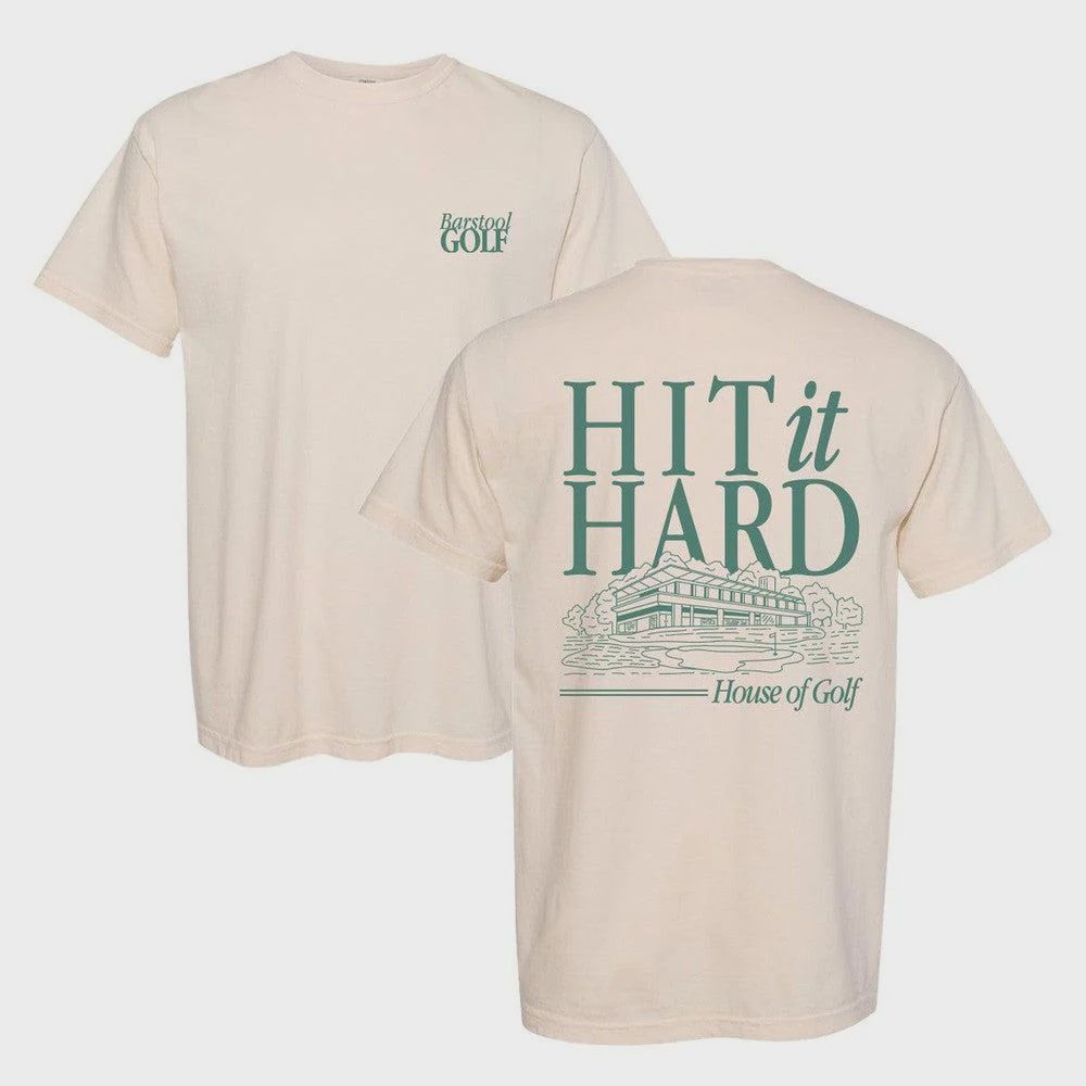 Hit it Hard Pocket Tee, Color: Ivory, Size: S