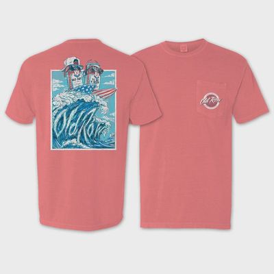 BDTBAB Surf&#39;s Up Pocket Tee