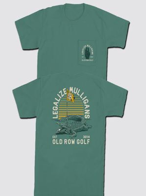 Legalize Mulligans Gator Pocket Tee