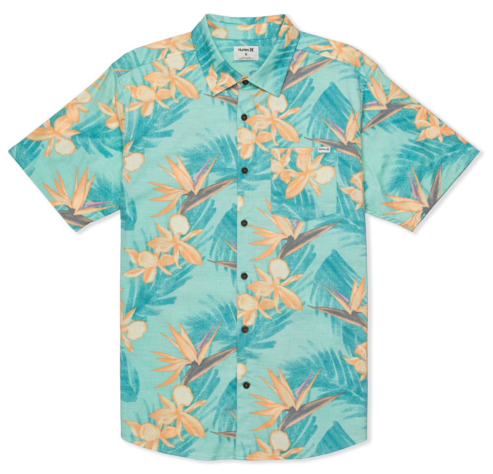 ONE AND ONLY LIDO STRETCH SS, Color: TROPICAL MIST, Size: S