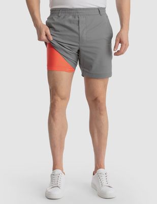 Khaki Shorts Regular 7&quot;