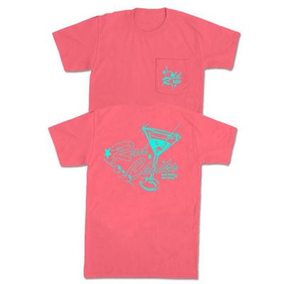Rad Chicks Martini Pocket Tee