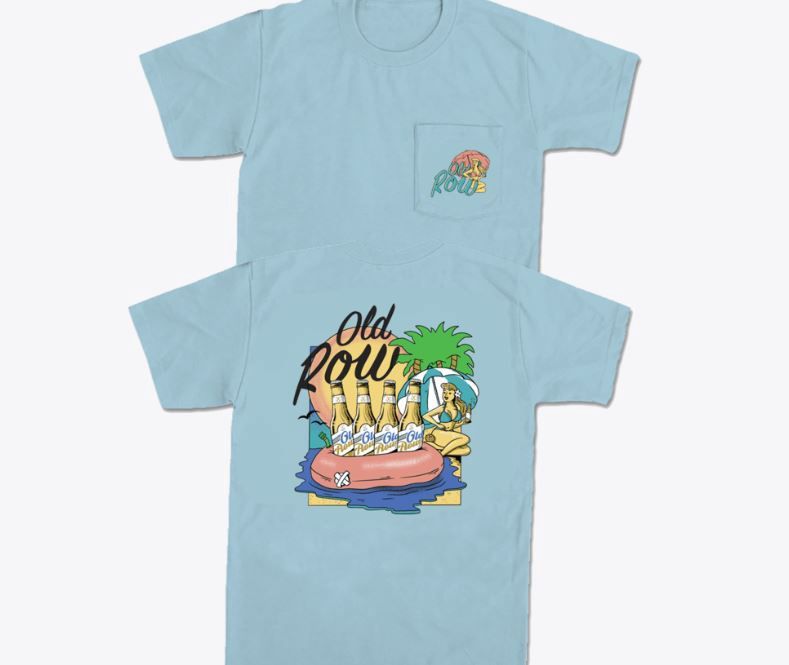 Beer Floats Pocket Tee