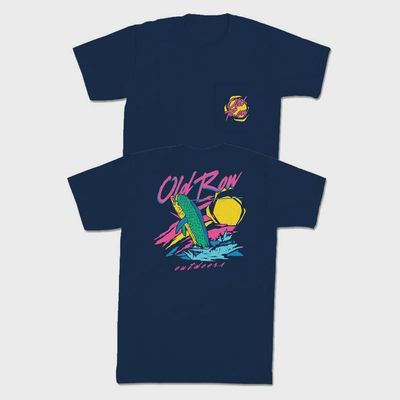 Old Row Outdoors Neon Mahi Pocket Tee