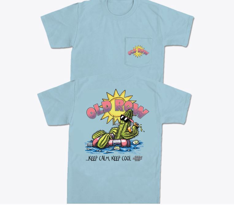 The Party Cactus Pocket Tee