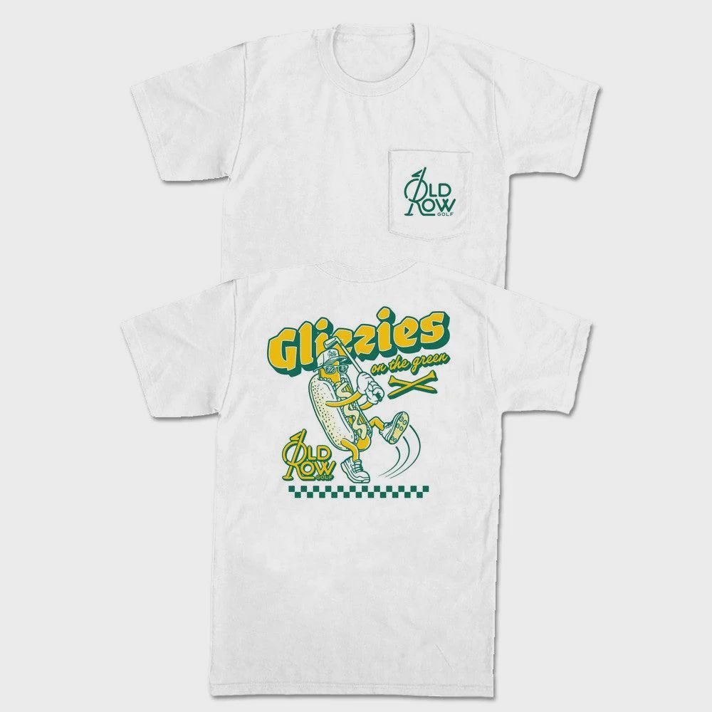 Glizzies on the Green Pocket Tee