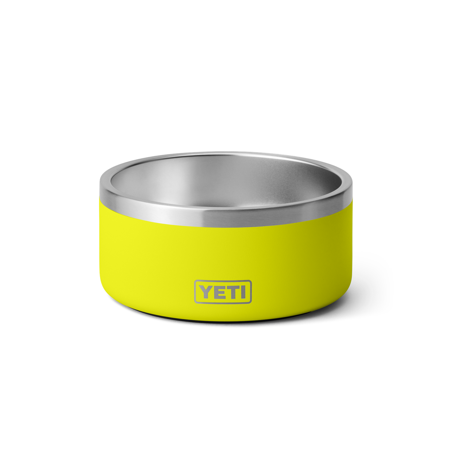 Boomer 4 Dog Bowl, Color: Firefly Yellow