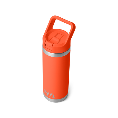 Rambler 18 oz Colored Straw Bottle
