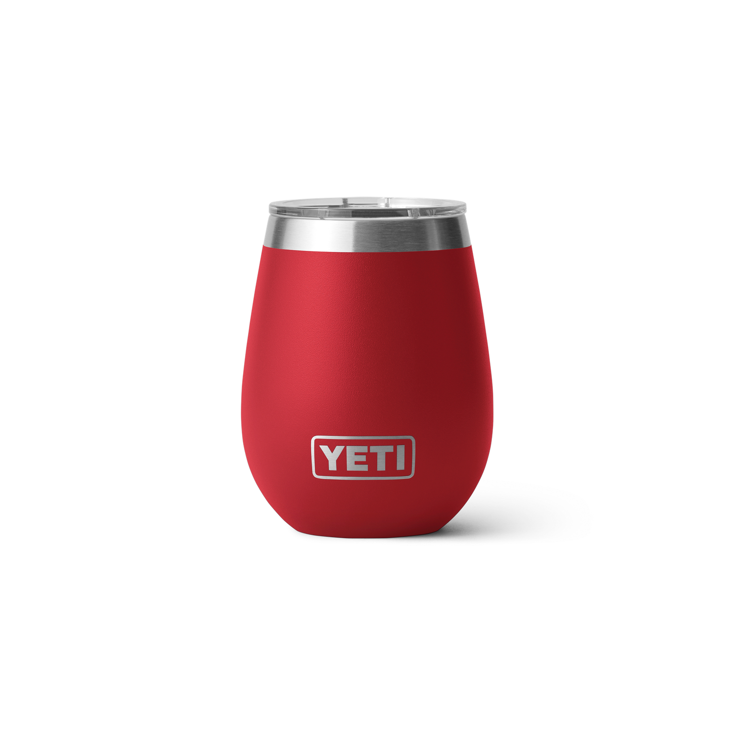 Rambler 10 oz Wine Tumbler MS, Color: Rescue Red