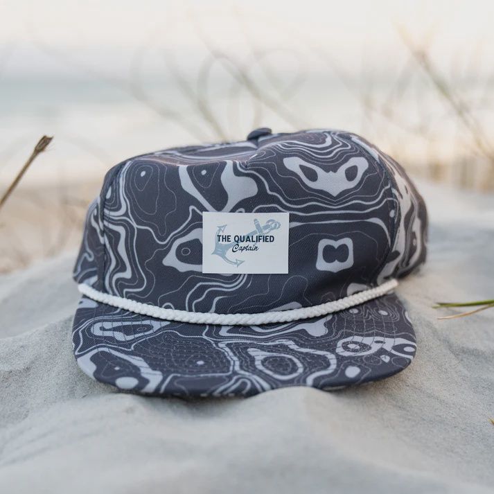 Bathymetry Pattern Rope Hat