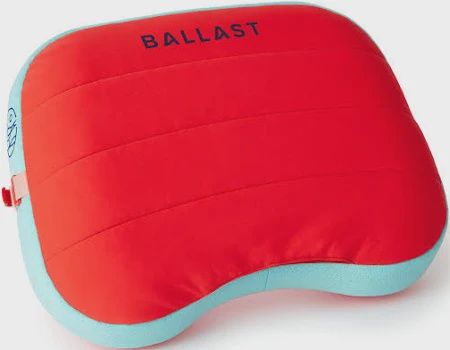 Ballast Beach Pillow, Color: Sunset Red
