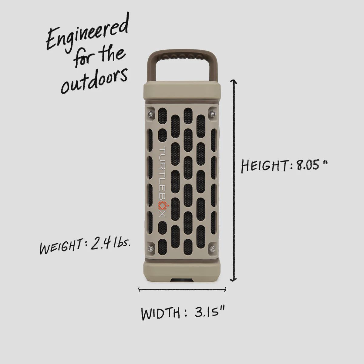 Turtlebox Ranger, Color: Tan