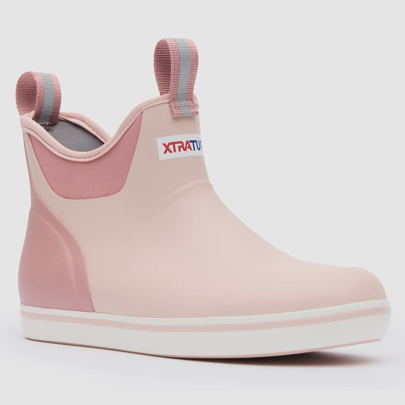 Women's Ankle Deck Boot, Color: Blush Pink, Size: 10