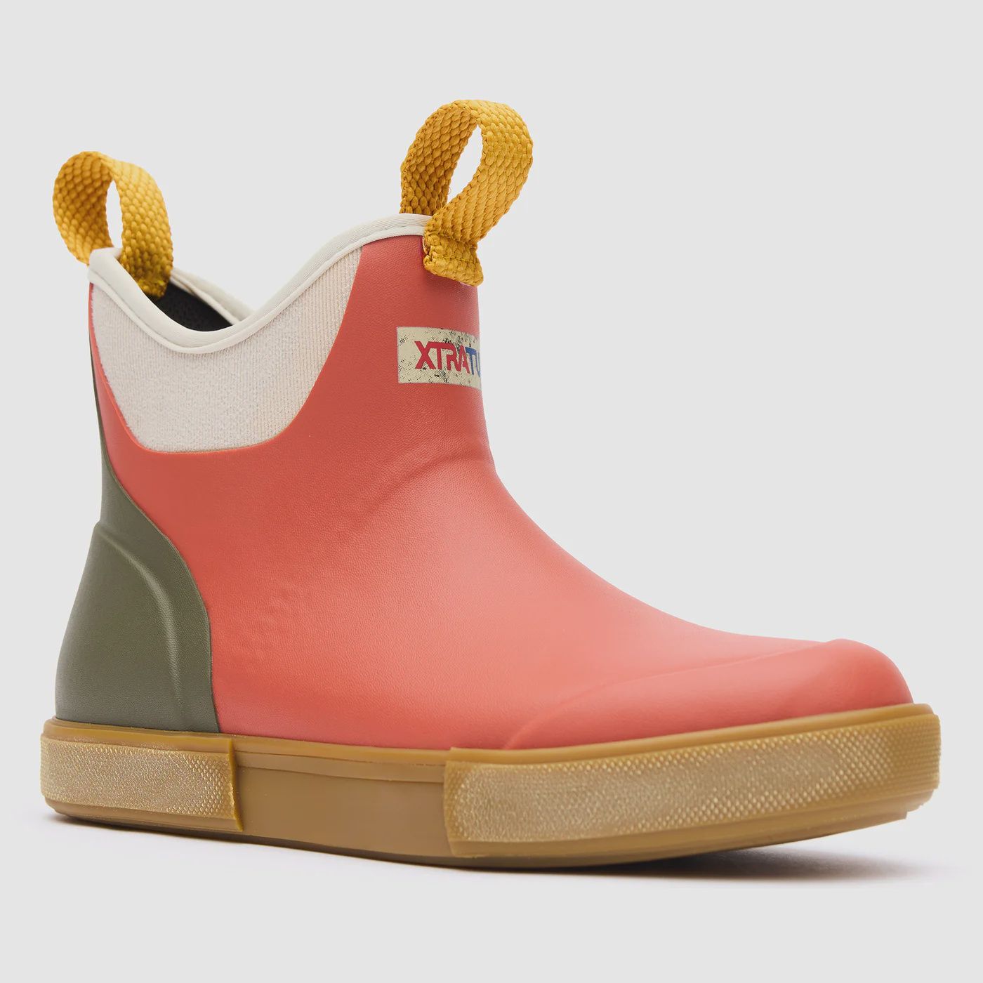Women's Ankle Deck Boot Vintage, Color: Vintage Coral, Size: 10