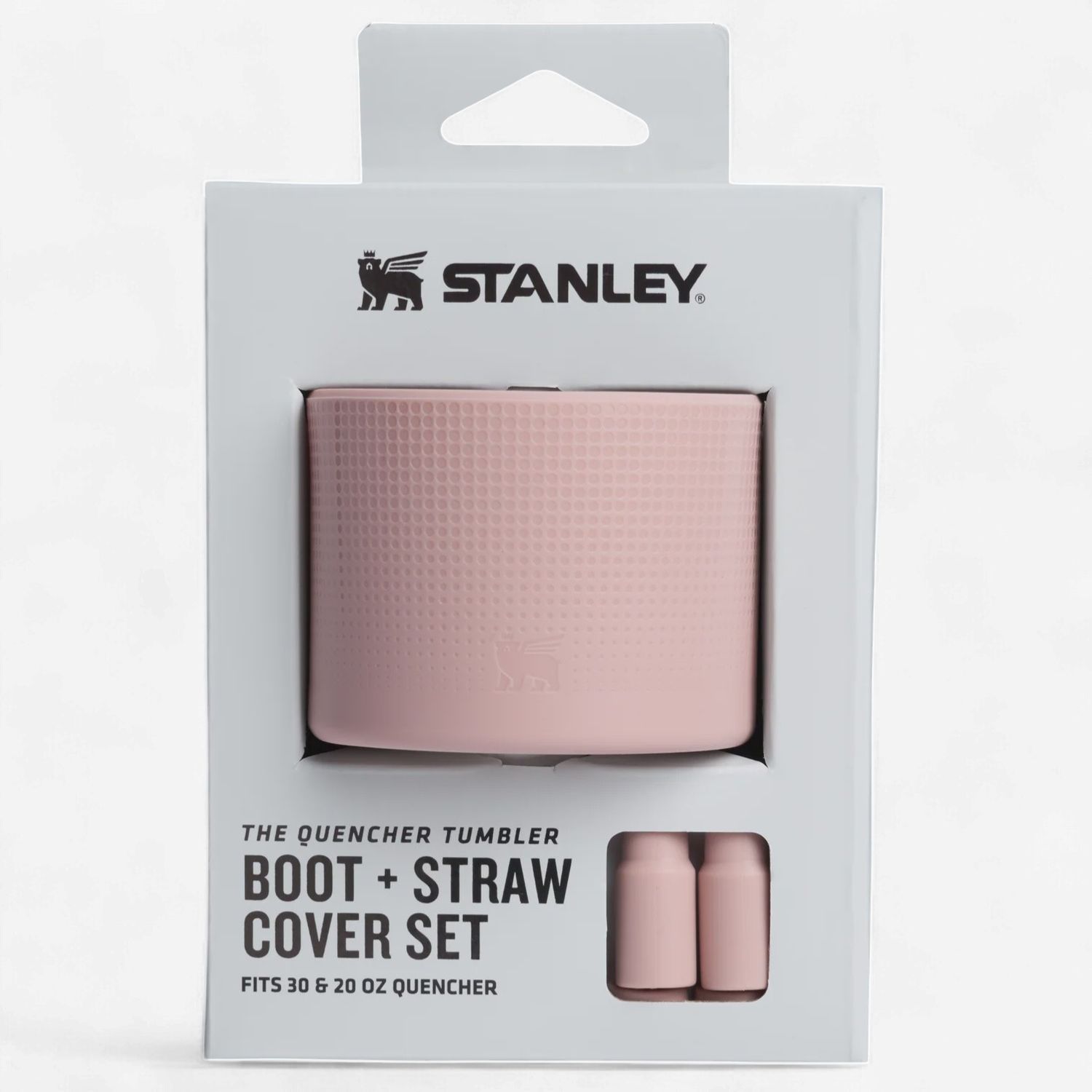 The Quencher Tumbler Boot 30/20oz + Straw Cover, Color: Pink Dusk