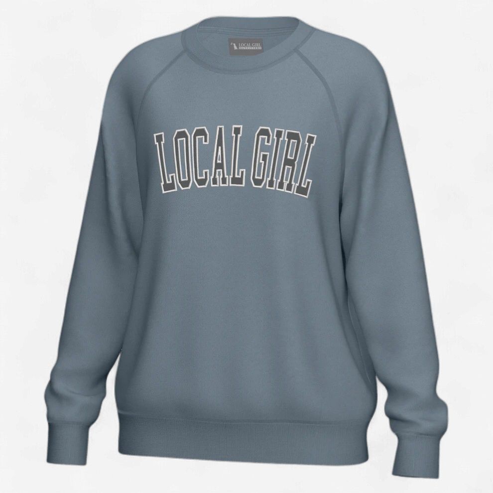 LG Cotton Crewneck, Color: SLT, Size: S