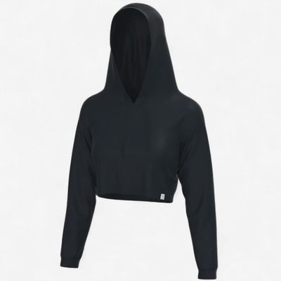 LG Velvet Fleece Cropped Hoodie