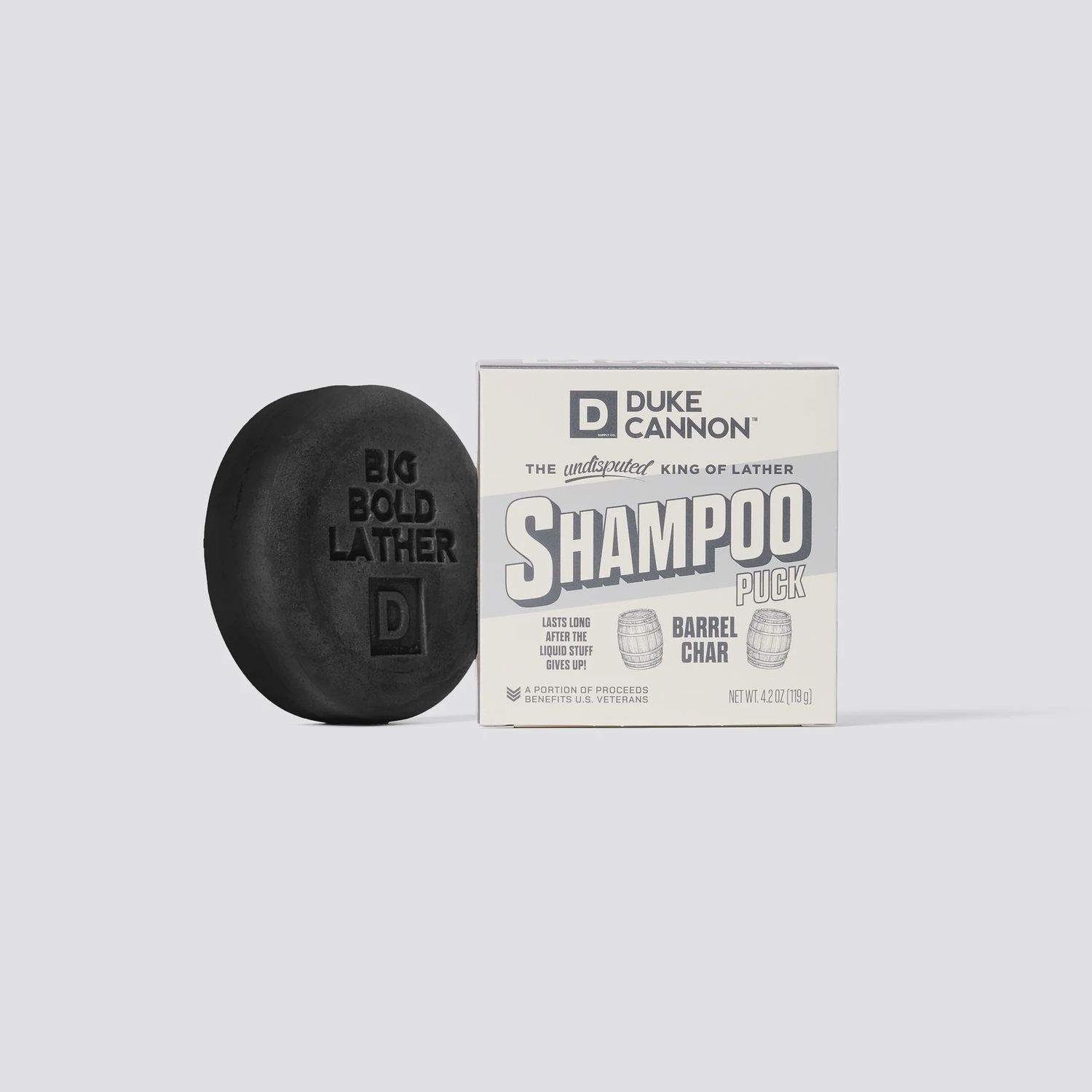Shampoo Puck, Scent: Barrel Char