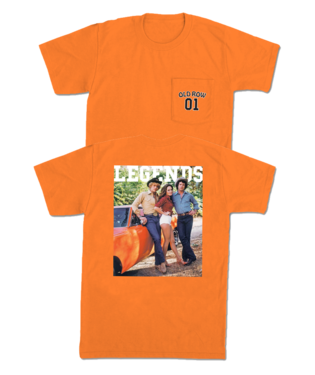 Hazzard County Pocket Tee, Color: Orange, Size: S