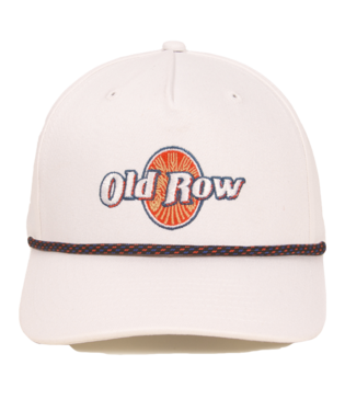 Old Row Retro Rop Mesh Back Hat, Color: White, Size: OS