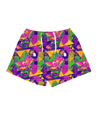 The Party Toucan Swim Trunk, Color: Blue, Size: S