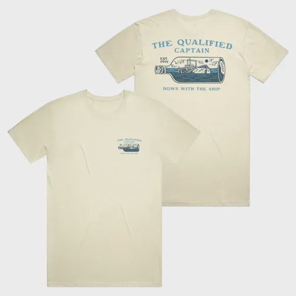 Mayday in a Bottle Tee, Color: REED YELLOW, Size: SM