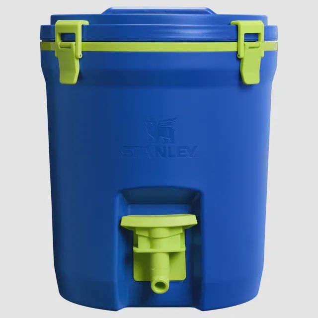 Adventure Fast Flow Water Jug 2G, Color: Cobalt Chartreuse