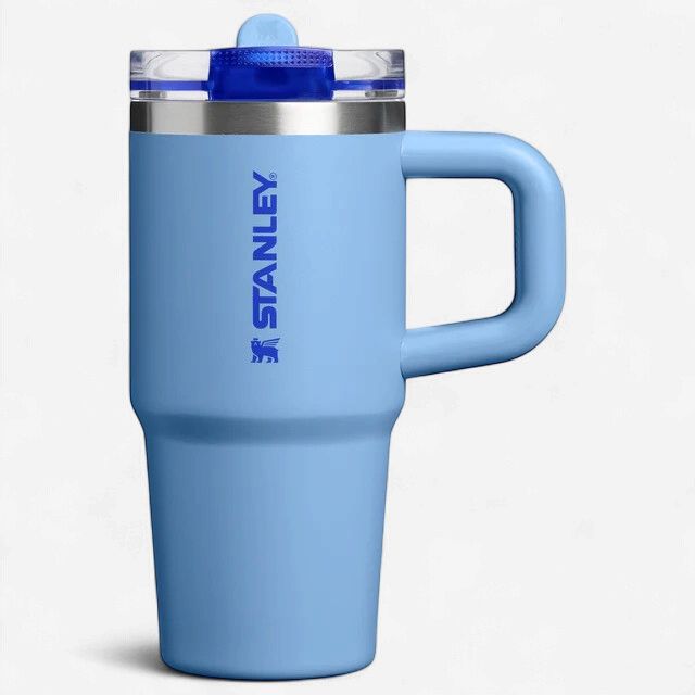 The Quencher ProTour Flip Straw Tumbler 14oz, Color: Blue Sky